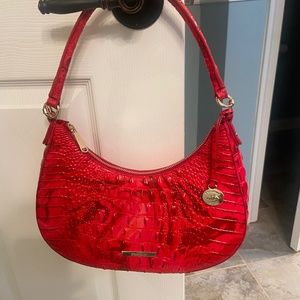 Brahmin Red Flare Melbourne Small Bekka.